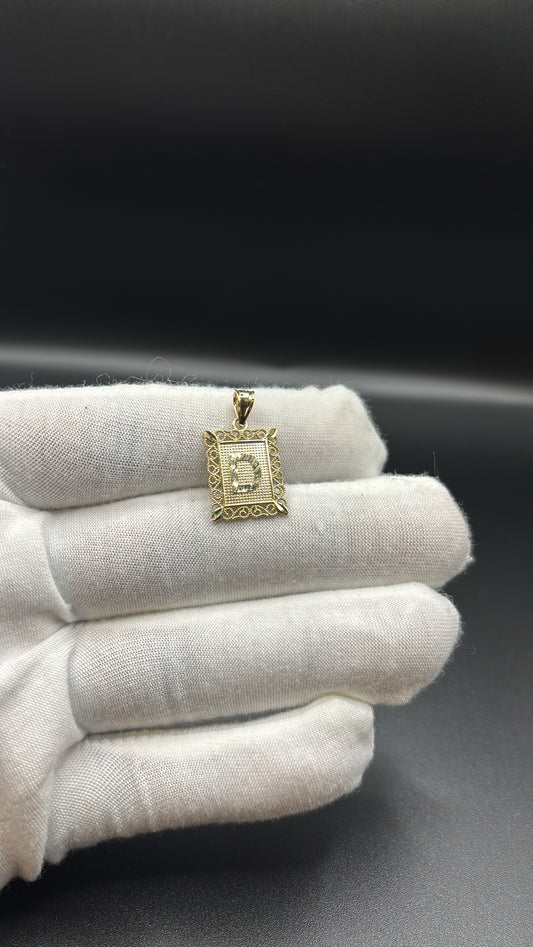 10k Real gold pendant