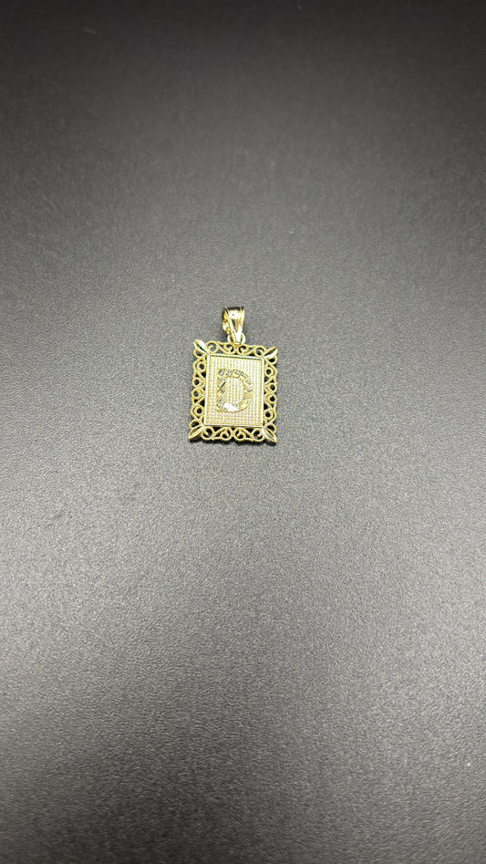 10k Real gold pendant